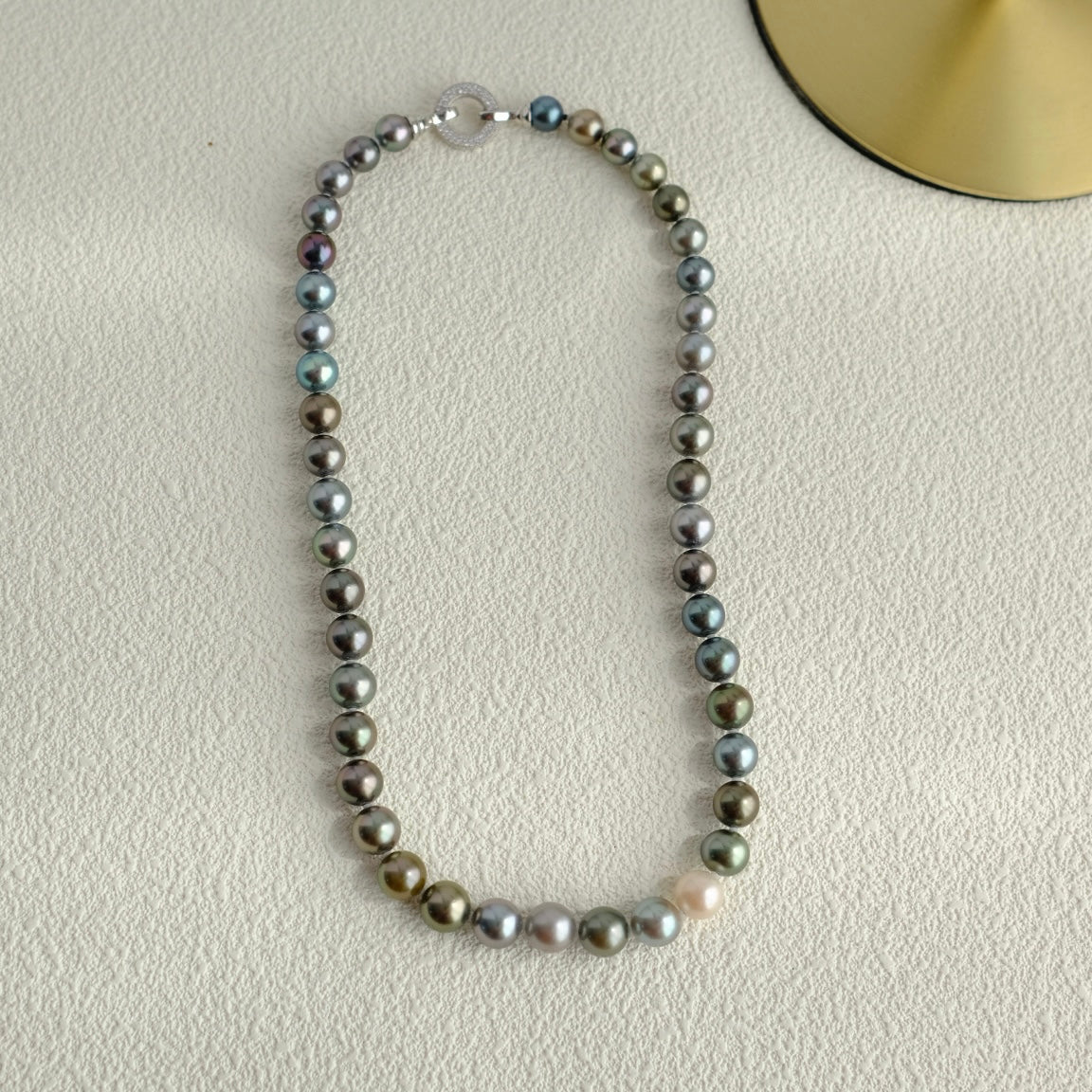 Tahitian Pearl Necklace, 8.1-9.9mm, Pearl Necklace