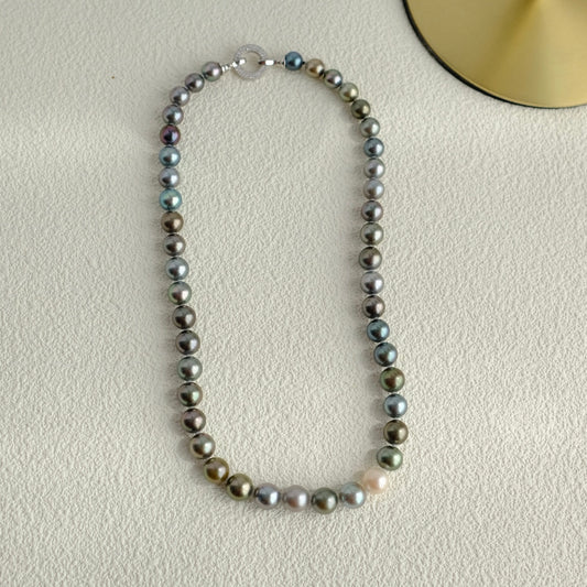 Tahitian Pearl Necklace, 8.1-9.9mm, Pearl Necklace