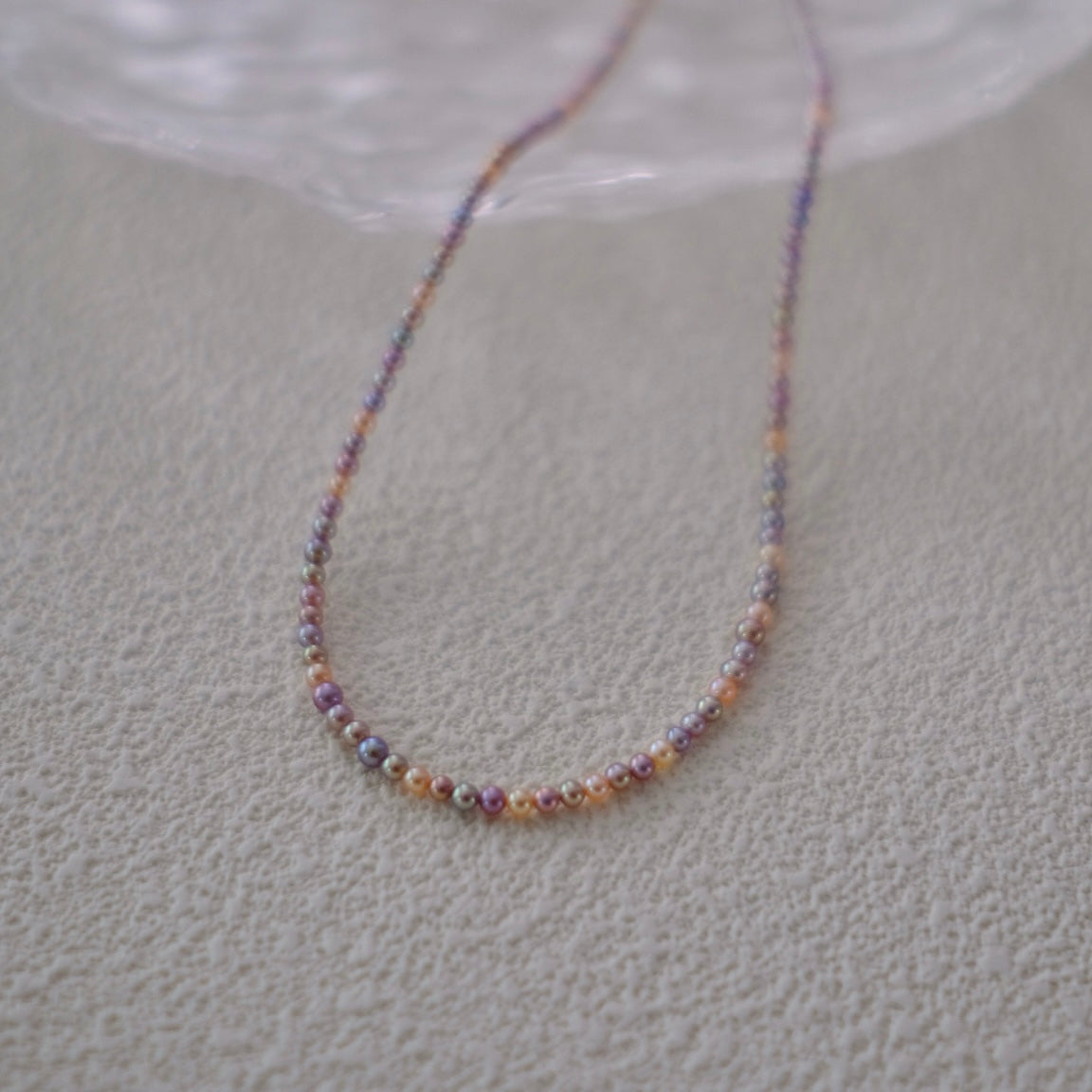 Freshwater Pearl Necklace, Mix Colour, 2-3mm, 18 Inch