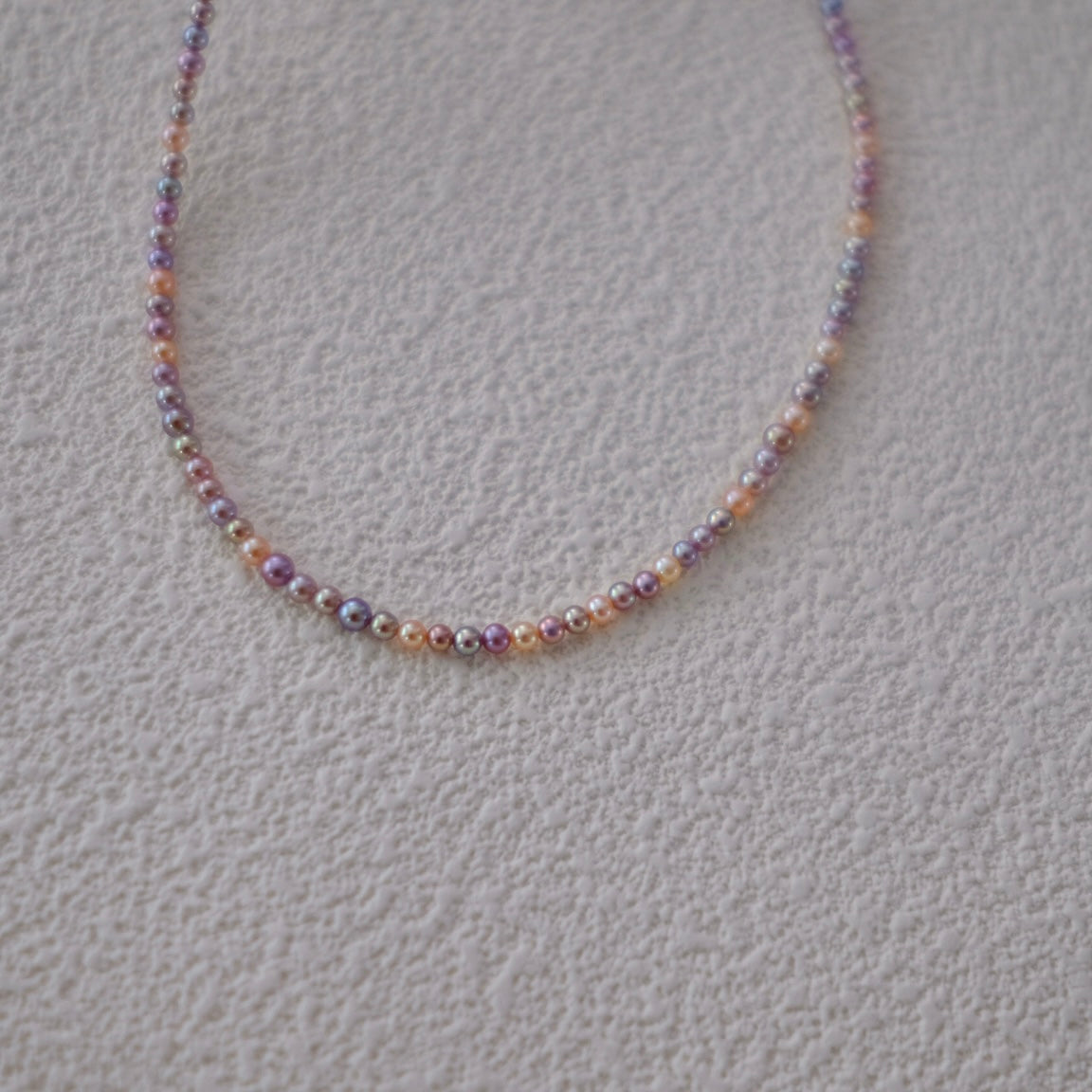 Freshwater Pearl Necklace, Mix Colour, 2-3mm, 18 Inch