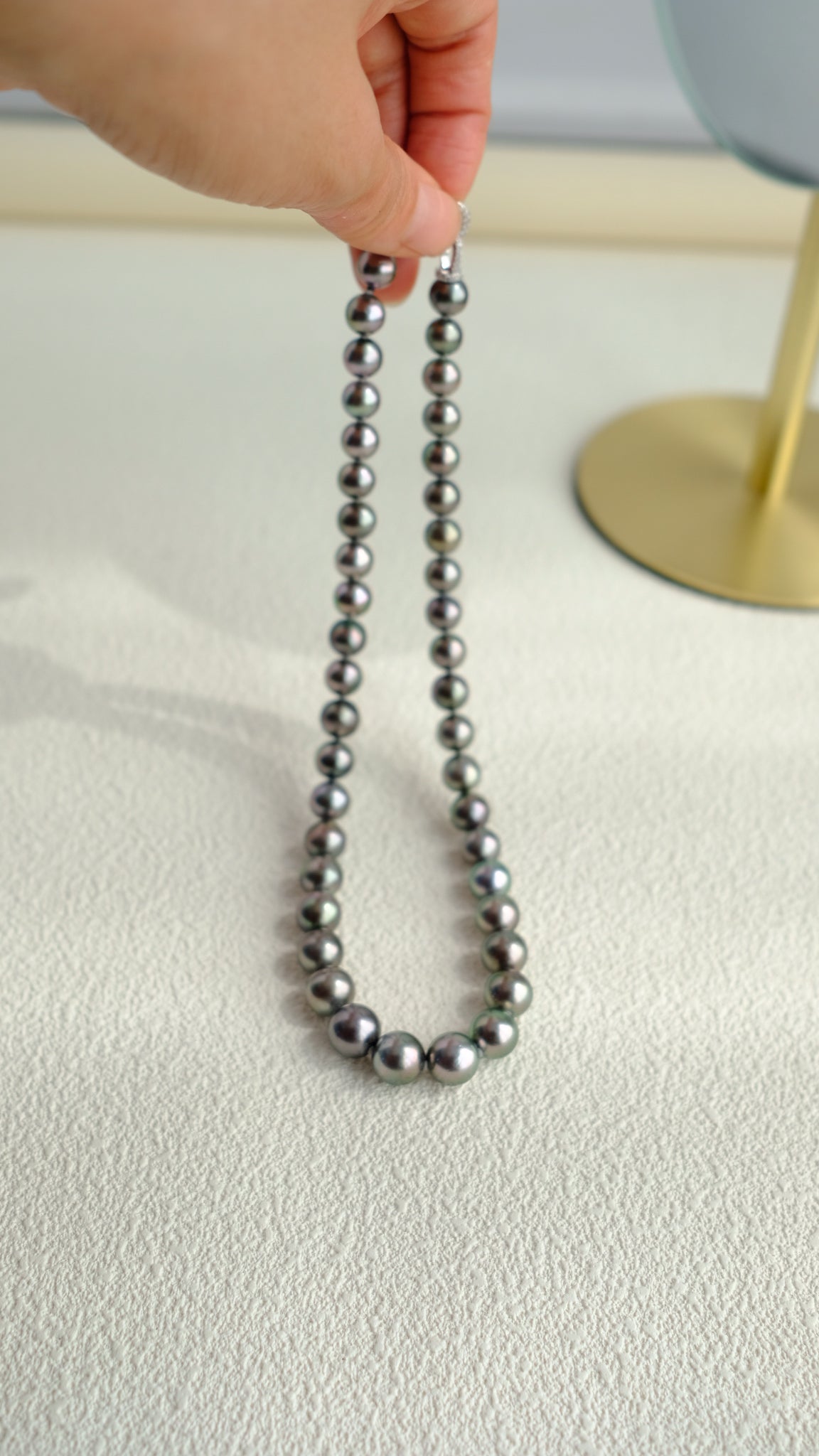 Tahitian Pearl Necklace, 8.2-11mm, Pearl Necklace