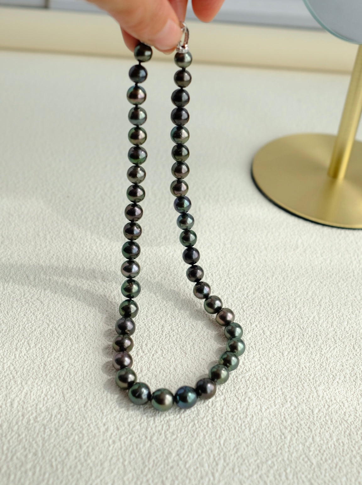 Tahitian Baroque Necklace, 8.2-10.7mm, Pearl Necklace