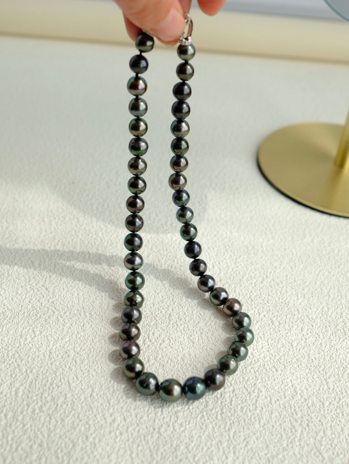 Tahitian Baroque Necklace, 8.2-10.7mm, Pearl Necklace