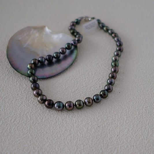 Tahitian Pearl Necklace, 8-10.7mm, Pearl Necklace