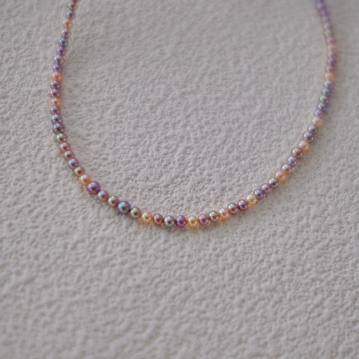 Freshwater Pearl Necklace, Mix Colour, 2-3mm, 18 Inch