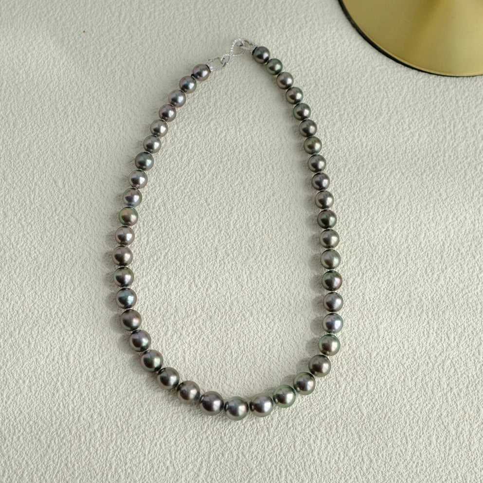 Tahitian Pearl Necklace, 8.2-11mm, Pearl Necklace