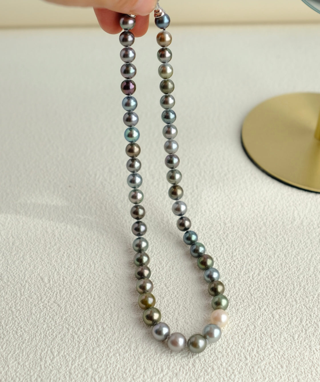 Tahitian Pearl Necklace, 8.1-9.9mm, Pearl Necklace