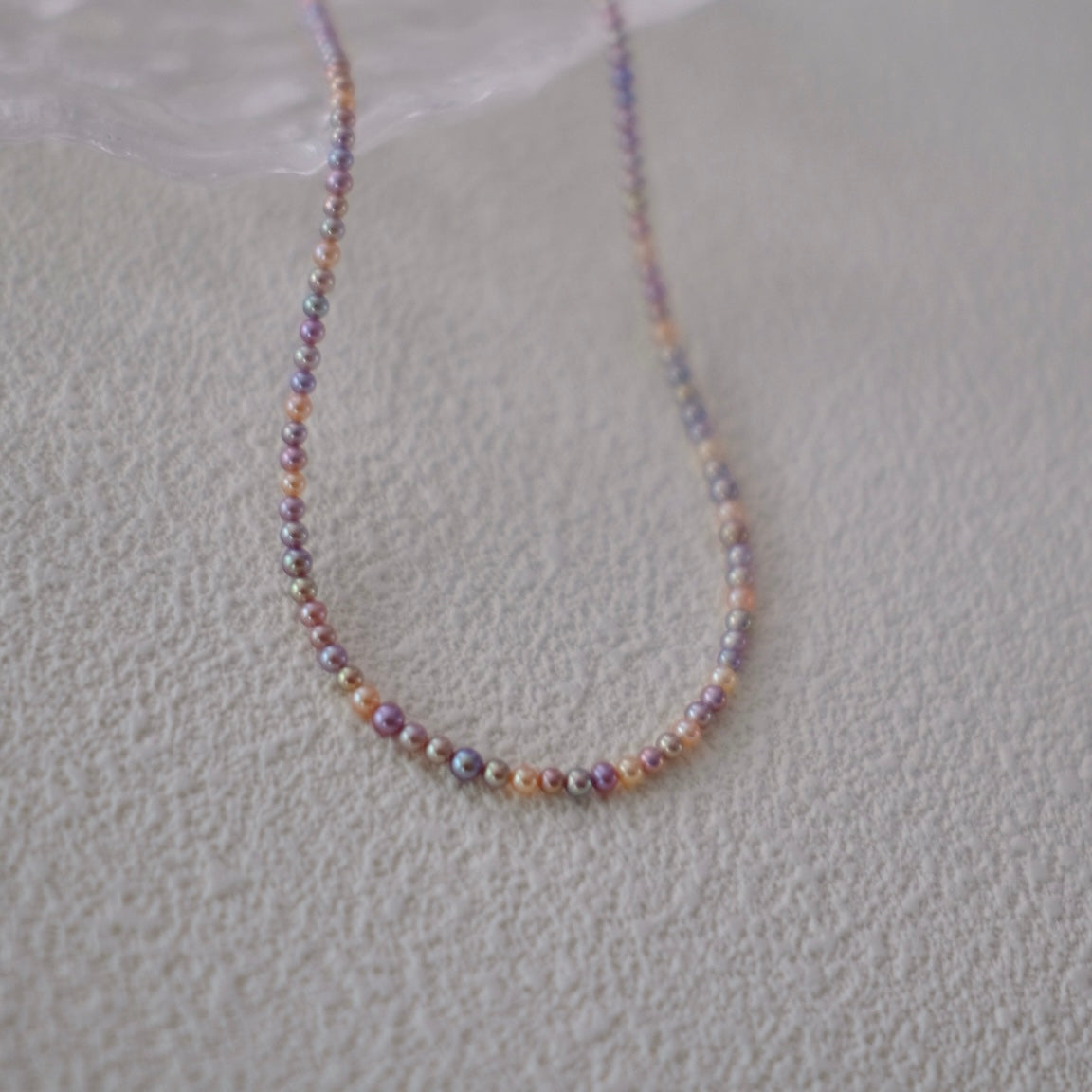 Freshwater Pearl Necklace, Mix Colour, 2-3mm, 18 Inch