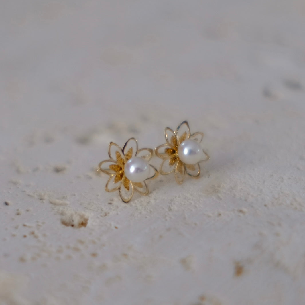 Akoya, 4-4.5mm, Pearl Earrings, AU750