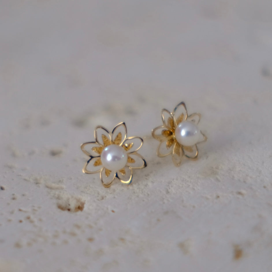 Akoya, 4-4.5mm, Pearl Earrings, AU750