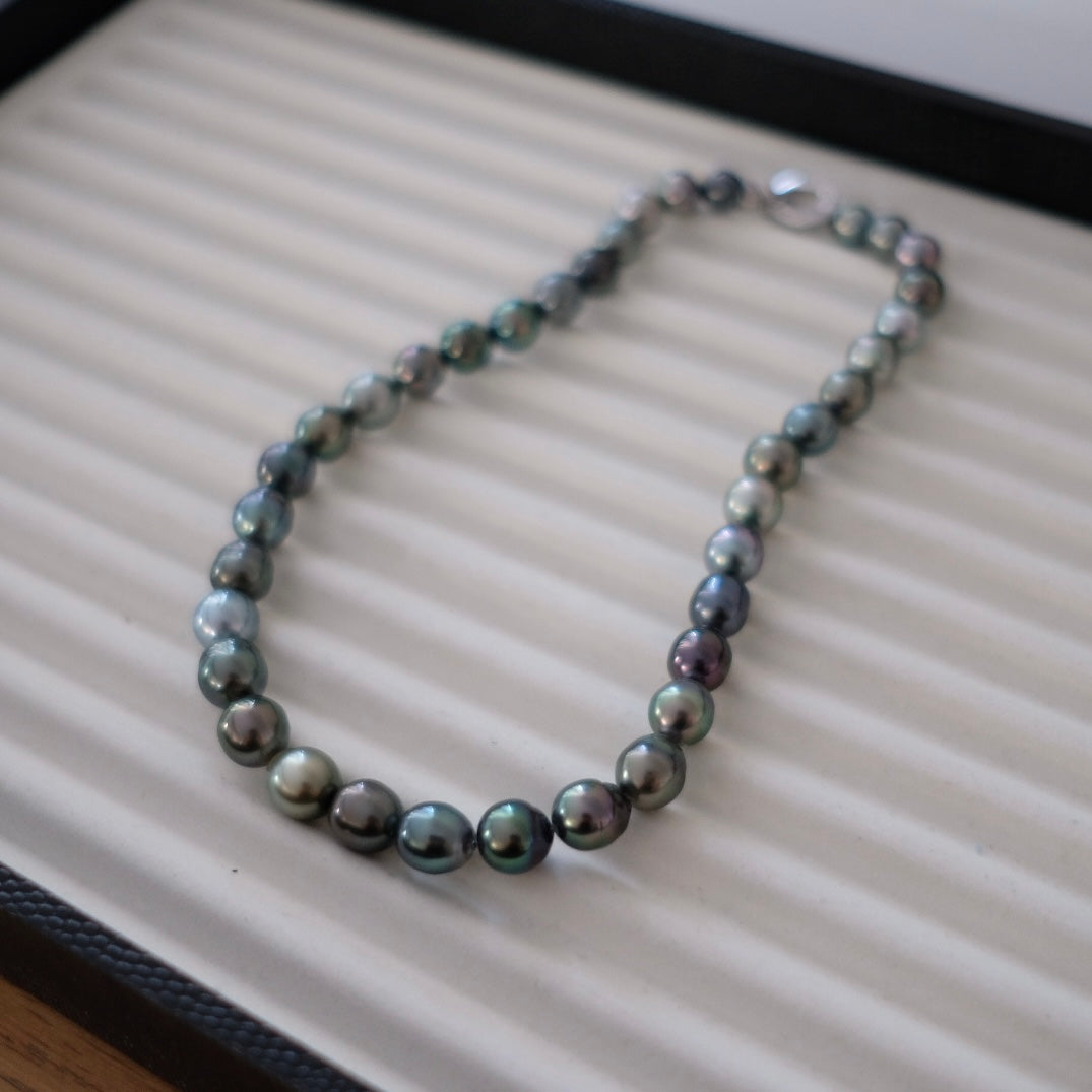 Tahitian Baroque Necklace, 8.4-11.1mm, Pearl Necklace